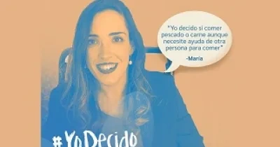 Banner de la campaña #YoDecido de la Confederación Aspace