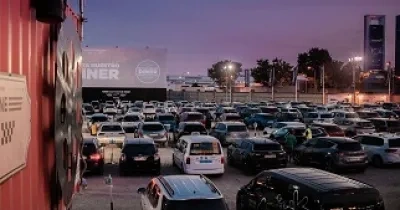 Vista del espacio Autocine Madrid Fever (Fuente: Grupo Autocines)
