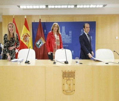 Momento del anuncio de las Medallas de San Isidro 2023 (Fuente: Imagen sacada del Twitter del Ayuntamiento de Madrid)