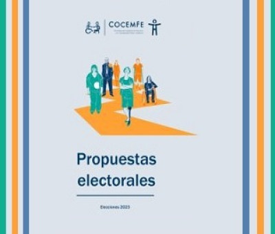 Banner sobre las ‘Propuestas electorales 2023’ de COCEMFE