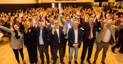Miguel Carballeda en la jornada de convivencia de Sevilla, dentro del programa 'Navidades en Familia', con personas ciegas o con discapacidad visual grave que viven solas (Fuente: Pepo Herrera)