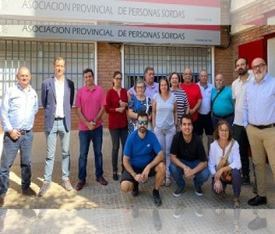 Integrantes de la Asociación de Personas Sordas de Córdoba (Fuente: Junta de Andalucía)