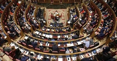 Vista del Congreso durante una de sus sesiones (Fuente: Congreso de los Diputados)