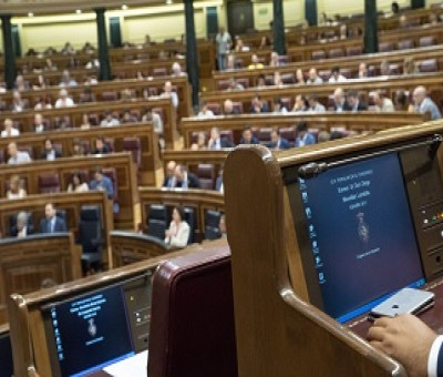 Sesión de votación en el Congreso de los Diputados (Fuente: Jorge Villa)