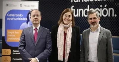 Momento de la presentación del informe que destaca que el crecimiento de las personas con discapacidad en la Seguridad Social (Fuente: Fundación Randstad)