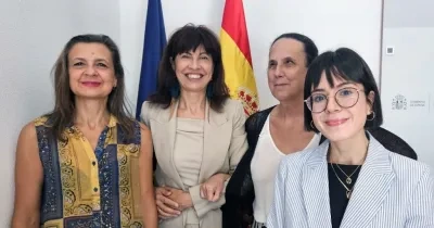 Reunión en el Ministerio de igualdad CON LA MINISTRA Y REPRESENTANTES DE CERMI