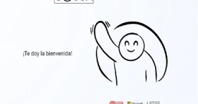 Captura de pantalla de la App del proyecto GOSSA, liderado por Fundación ONCE y con la colaboración tecnológica de Microsoft