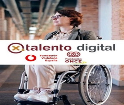 Banner del del programa ‘Por Talento Digital’ de Fundación ONCE