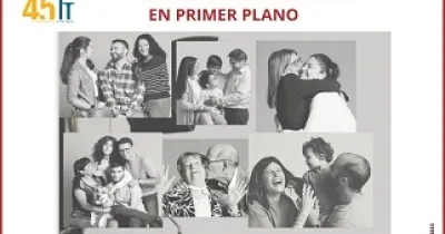 Banner de la campaña de FIAPAS "Familias de personas sordas en primer plano"