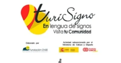 Banner con el logotipo de la Web ‘TuriSigno’ de la Fundación CNSE