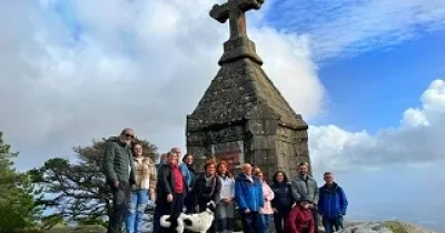Asistentes al encuentro del pasado miércoles en el Monte Aloia (Pontevedra) (Fuente: Xunta de Galicia)