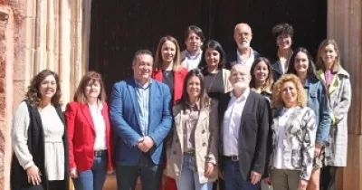 La consejera de Bienestar Social de Castilla-La Mancha, Bárbara García, durante su visita a Alcaraz (Fuente: Gobierno regional)