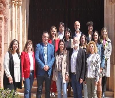 La consejera de Bienestar Social de Castilla-La Mancha, Bárbara García, durante su visita a Alcaraz (Fuente: Gobierno regional)