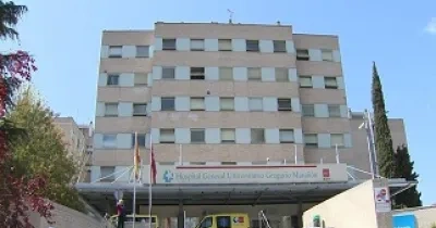 Fachada principal del Hospital Gregorio Marañón (Fuente: EUROPA PRESS)