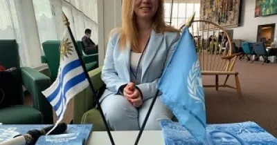 La responsable de Alianzas y Programas Internacionales del Grupo Social ONCE, Natalia Guala (Fuente: ONCE)