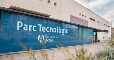 Parque Tecnológico de Barcelona, entrada principal