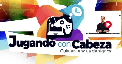 PORTADA QUE APARECE EL TITULO "JUGANDO CON CABEZA"