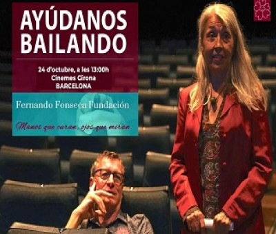 Cartel de la presentación de la campaña “Ayudanos bailando” de la Fundación Fernando Fonseca
