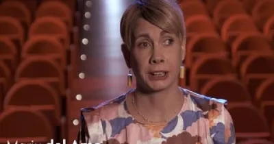 La actriz ciega, Mariu del Amo (Fuente: RTVE)