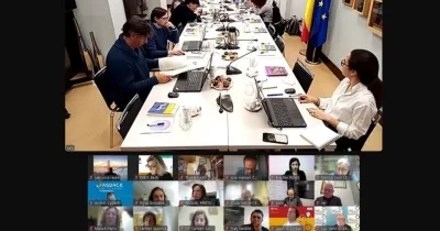 reunión telemática y presencial de representantes del CERMI Estatal