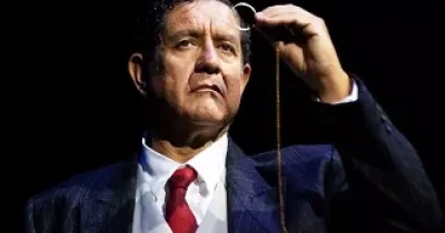Imagen del cartel de la obra ‘Don Ramón María del Valle Inclán’ en el Teatro Español, que se podrá ver en teatro accesible