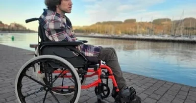 El actor con discapacidad, Telmo Irureta (Fuente: Telmo Irureta)