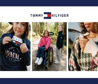 Banner de la nueva colección Tommy Hilfiger Adaptive para este Otoño 2023, para personas con discapacidad