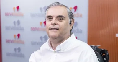 El director de AccessibleEU, Jesús Hernández-Galán, en Servimedia