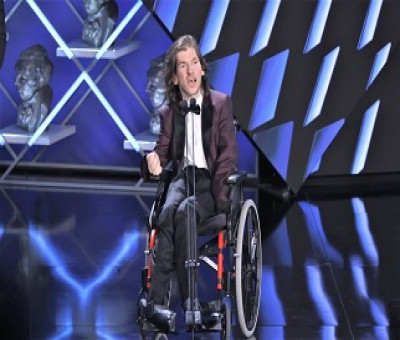 Telmo Irureta en la gala de la 37ª edición de los premios Goya (Fuente: Academia de Cine)