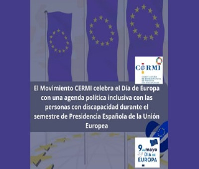 Banner del Día de Europa del Movimiento Cermi