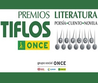 Banner de los Premios Tiflos de Literatura de la ONCE