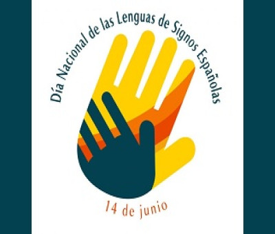 Banner con la imagen identificativa del Día Nacional de las Lenguas de Signos Españolas
