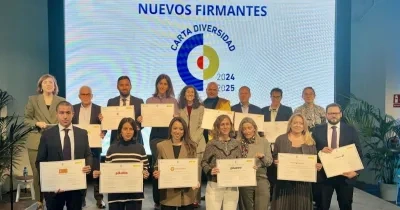presentación de los participantes de la carta de la diversidad