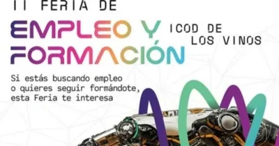 Cartel de la II Feria de Empleo y Formación de Icod de los Vinos (Tenerife)