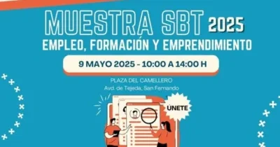 Cartel de la III Muestra de Empleo, Formación y Emprendimiento de San Bartolomé de Tirajana