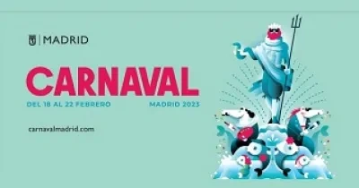 Cartel del Carnaval accesible 2023 del Ayuntamiento de Madrid (Fuente: Ayuntamiento de Madrid)