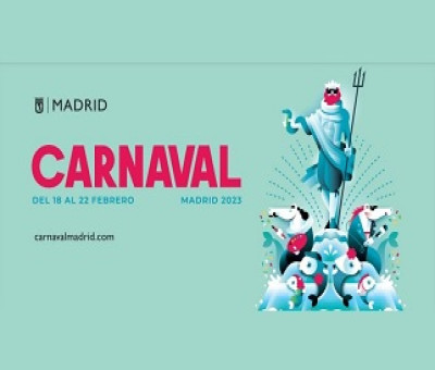 Cartel del Carnaval accesible 2023 del Ayuntamiento de Madrid (Fuente: Ayuntamiento de Madrid)