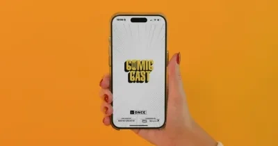 Pantlalla principal de la aplicación ComicCast