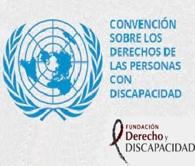 Banner del Día de la Convención ONU sobre los Derechos de las Personas con Discapacidad, junto al logotipo de la Fundación Derecho y Discapacidad