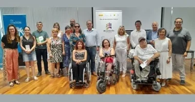 Momento de la presentación del Plan de Accesibilidad integral según el Ayuntamiento de Alcantarilla