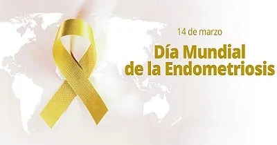 Banner del Día Mundial de la Endometriosis, 14 de marzo (Fuente: Ministerio de Salud Pública de Uruguay)