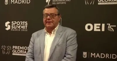 José Luis Martínez Donoso en la ceremonia de recogida del premio