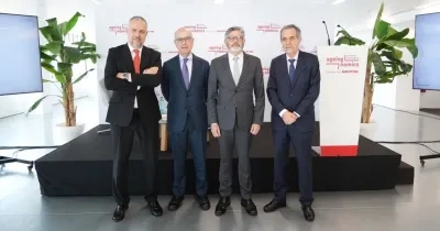 Acto de presentación del estudio sobre mayores este jueves con representantes de la Fundación Mapfre