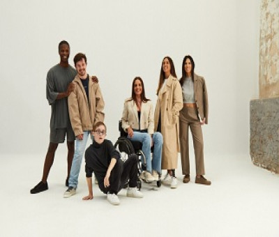 En la campaña de la nueva colección de Timpers participaron modelos con y sin discapacidad (Fuente: Timpers)