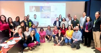 Integrantes del Foro de Empresas de Costa Rica durante la reunión con las nuevas incorporaciones