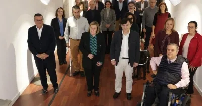 Foto del jurado premios de laVII edición de los premios Discapnet