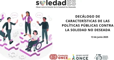 Cartel del decálogo de propuestas de SoledadES