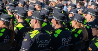 Agentes de la Guardia Urbana de Barcelona