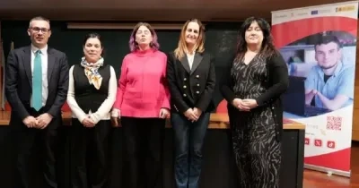 Los participantes en el acto de Fundación ONCE en Cantabria