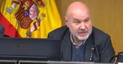 Luis Cayo  durante el debate de UGT